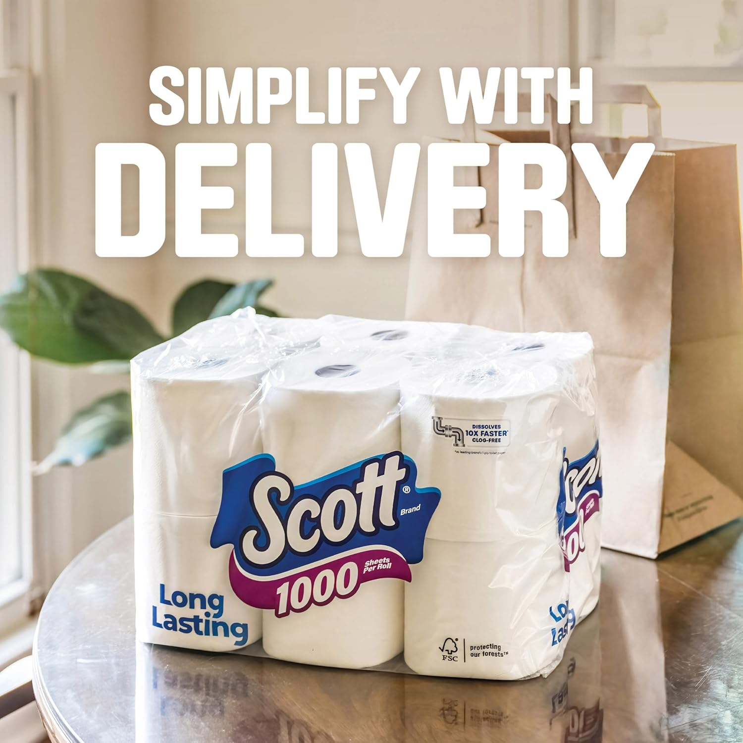 Scott 1000 Toilet Paper: Infographics