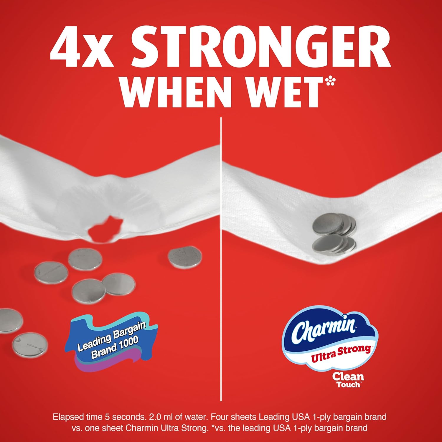 Charmin Ultra Strong Clean Touch Toilet Paper: Infographics