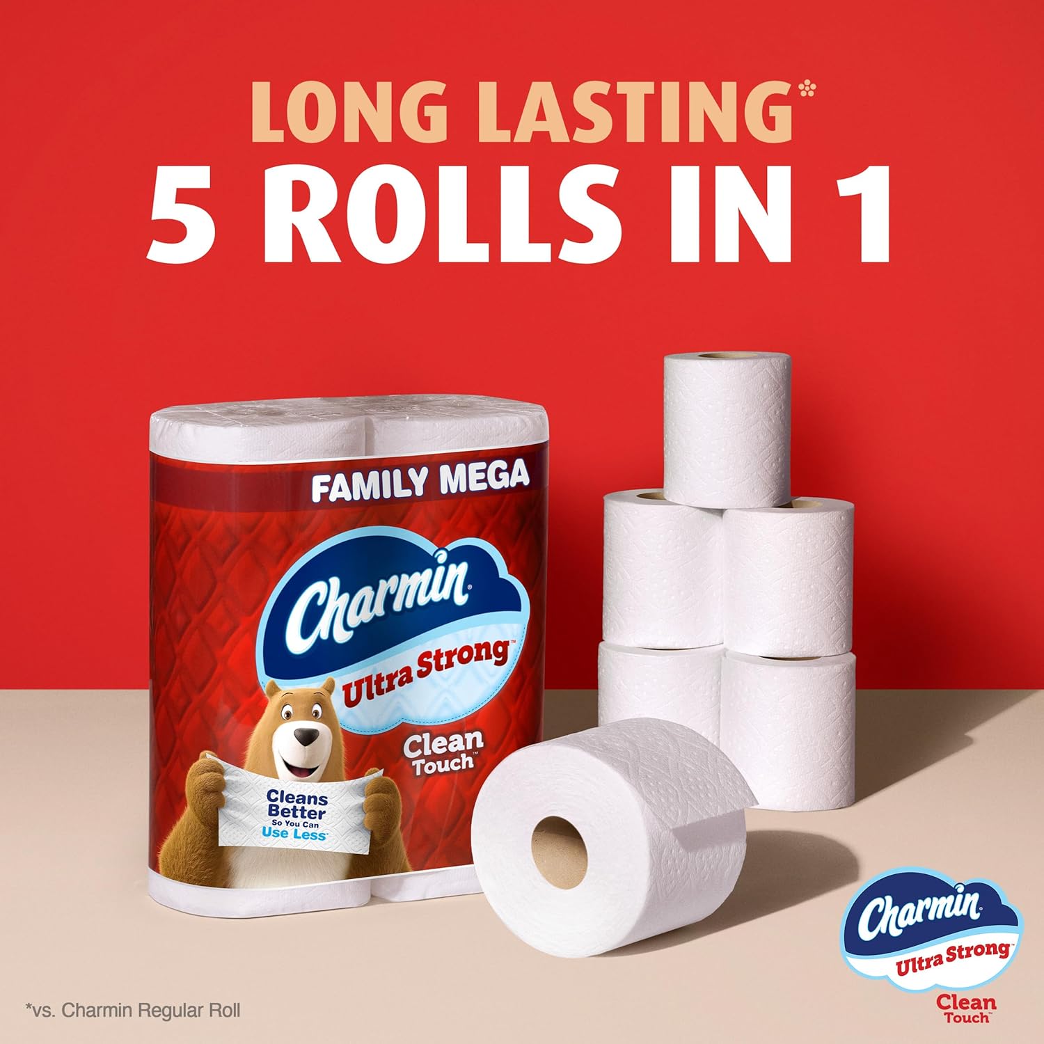Charmin Ultra Strong Clean Touch Toilet Paper: Infographics