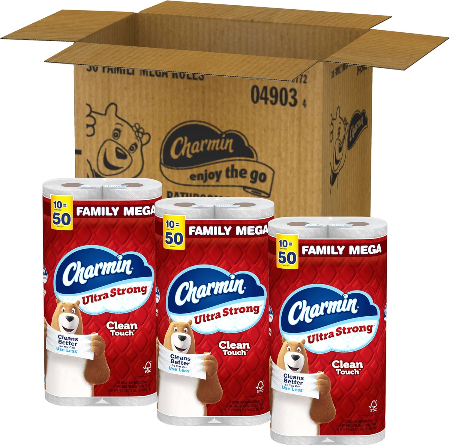Charmin Ultra Strong Clean Touch Toilet Paper: Infographics