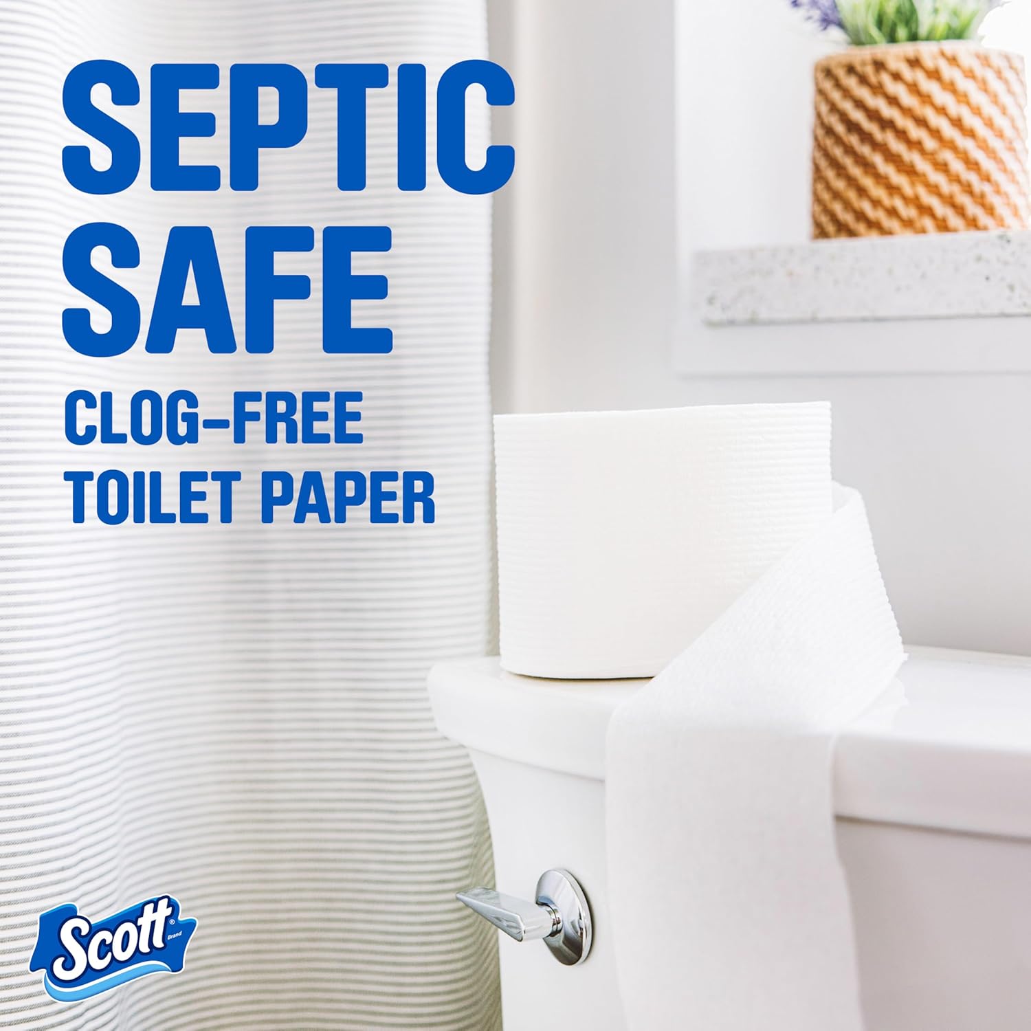 Scott ComfortPlus Toilet Paper: Infographics
