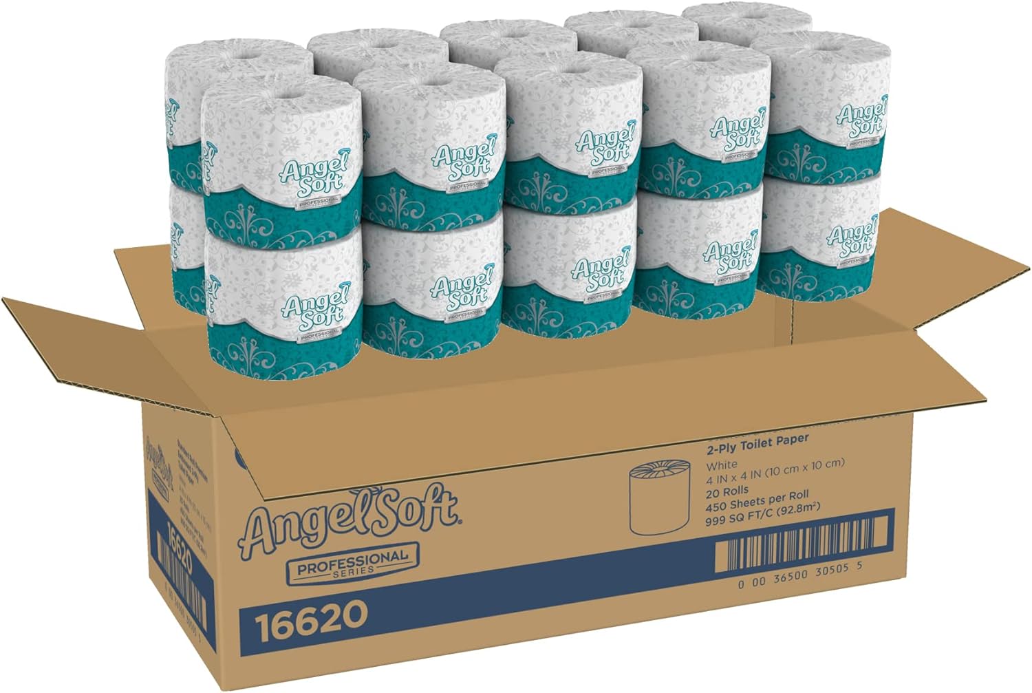 Georgia-Pacific Angel Soft Professional Series 2-Ply Embossed Toilet Paper: Infographics