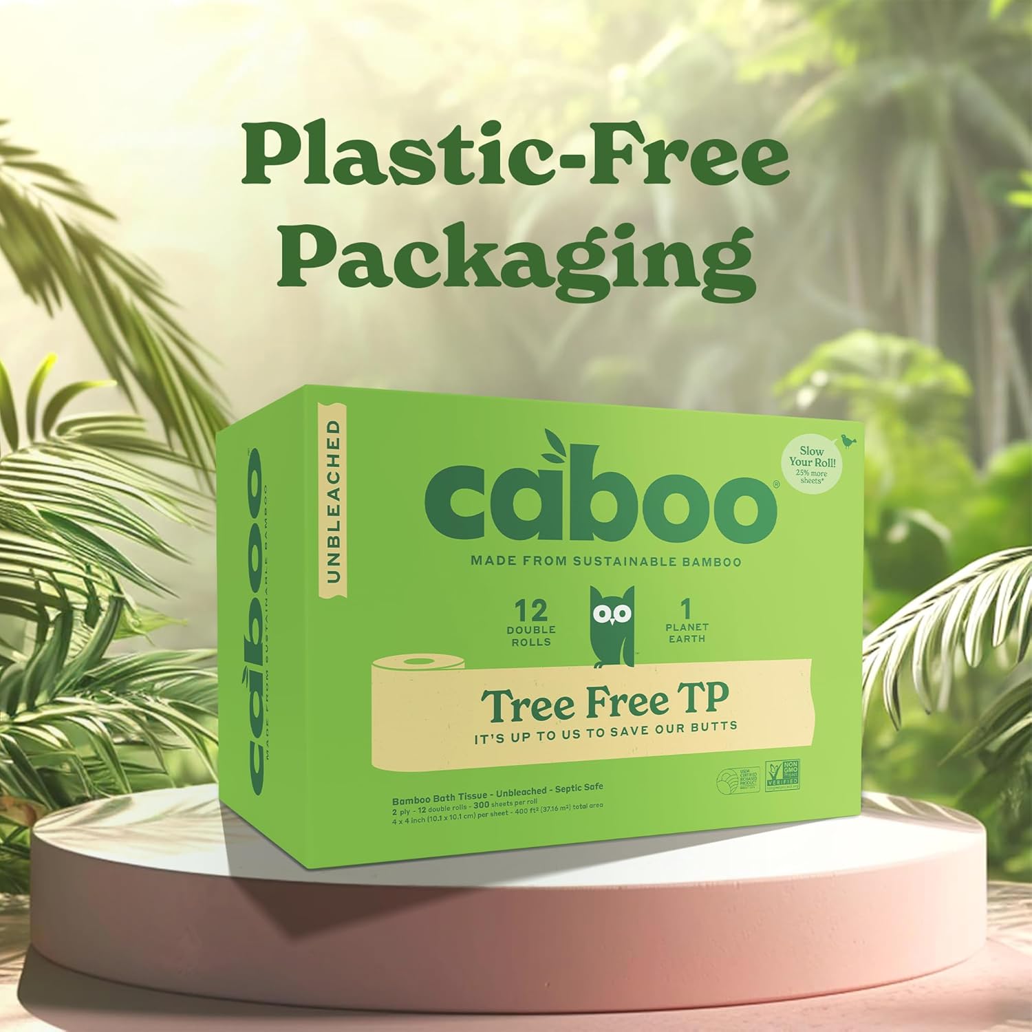 Caboo Tree Free Toilet Paper: Infographics