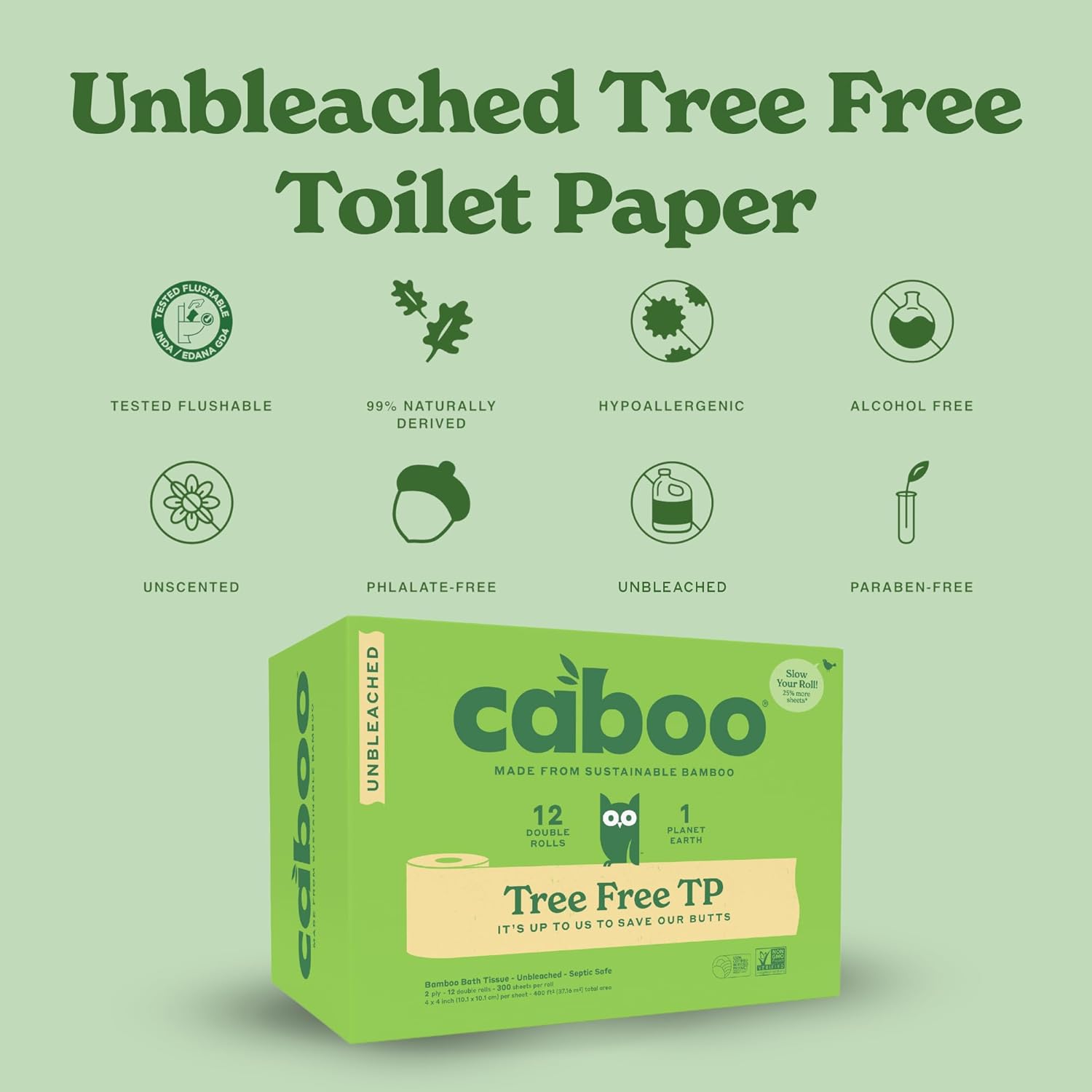 Caboo Tree Free Toilet Paper: Infographics