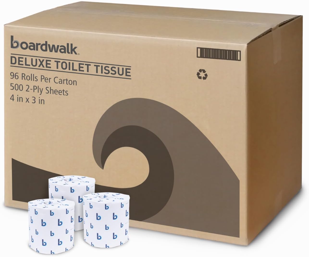 Infographics for Boardwalk 2-Ply Bathroom Toilet Paper Tissue