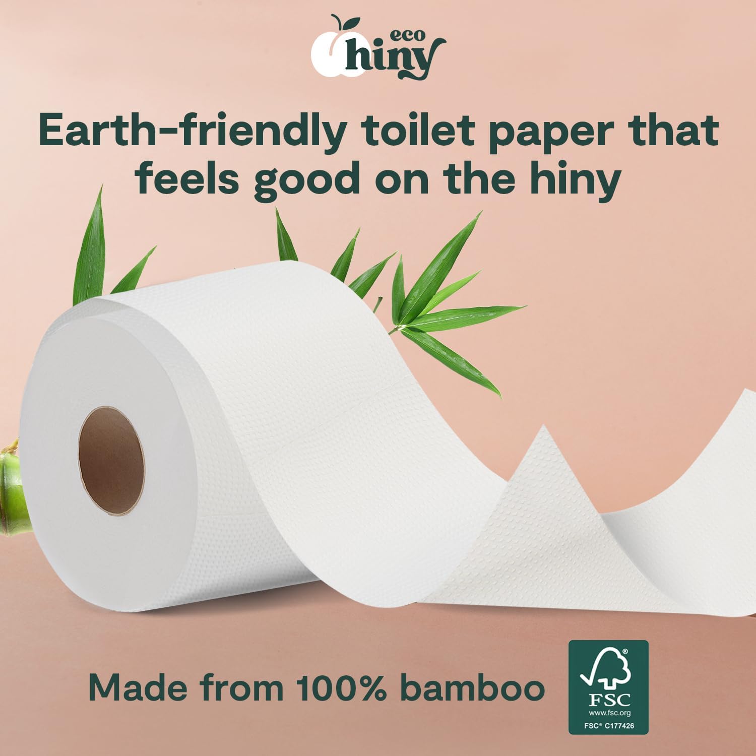 ecoHiny Premium & Soft Bamboo Toilet Paper: Infographics
