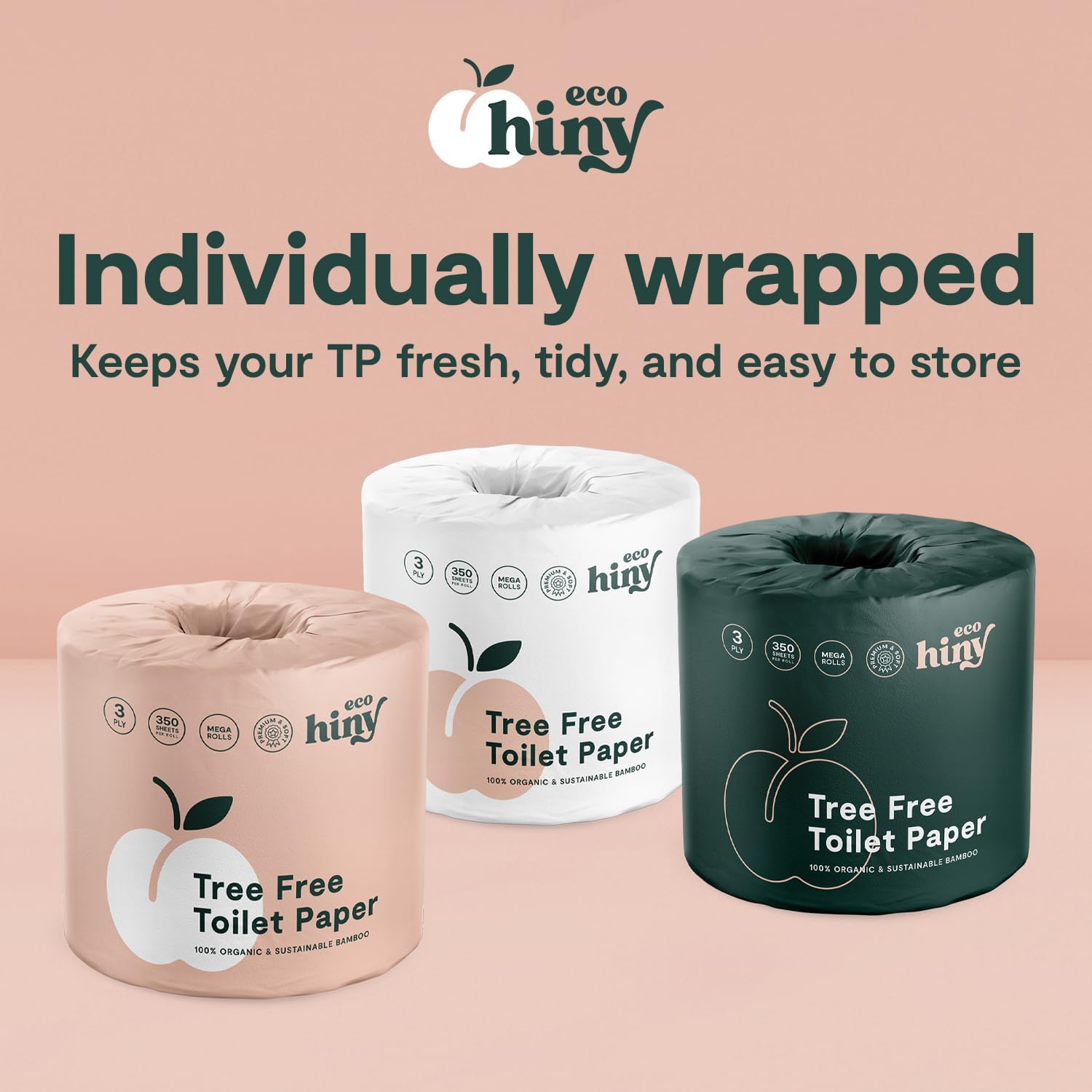 ecoHiny Premium & Soft Bamboo Toilet Paper: Infographics