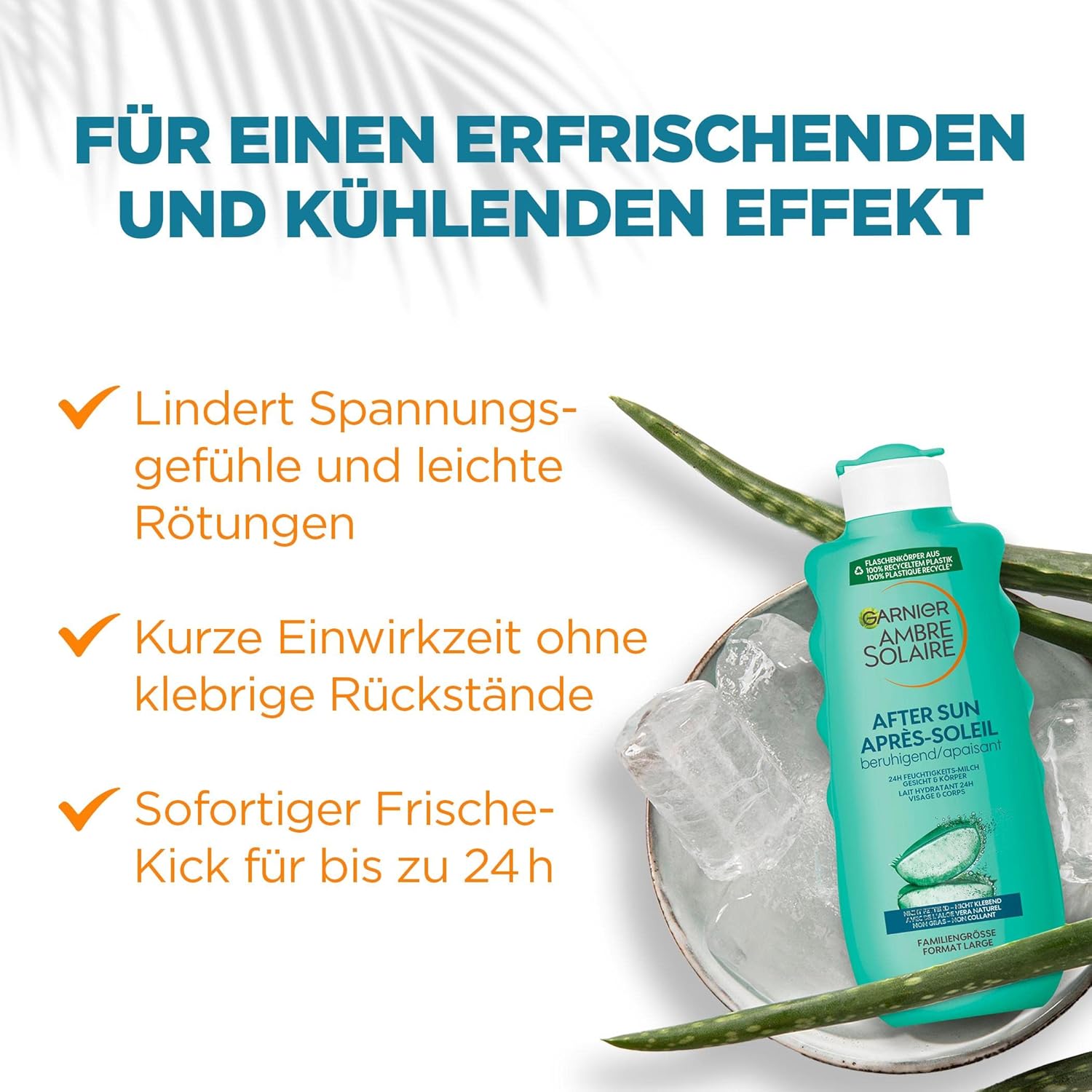 Garnier After Sun Lotion: Infographics