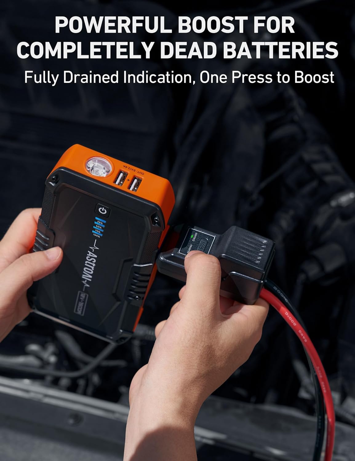 AstroAI S8 Car Battery Booster Jump Starter Power Pack (up to 6.0L Petrol & 3.0L Diesel…: Infographics