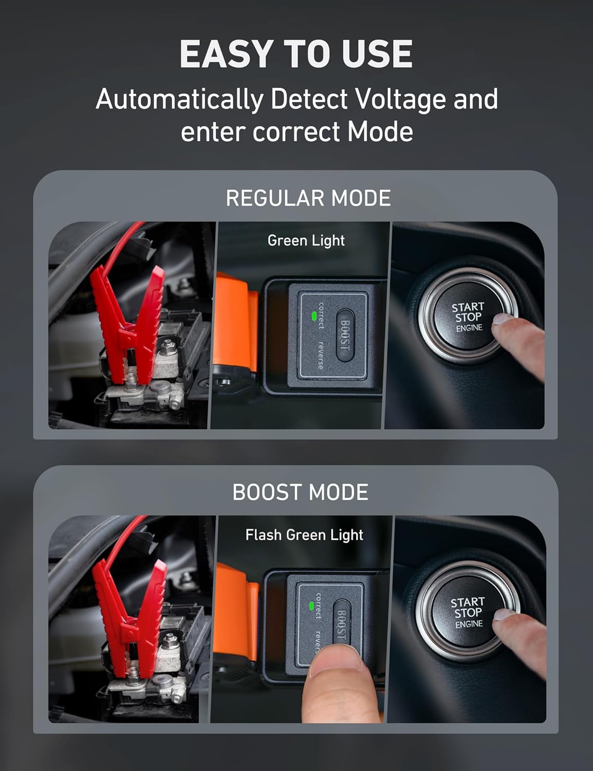 AstroAI S8 Car Battery Booster Jump Starter Power Pack (up to 6.0L Petrol & 3.0L Diesel…: Infographics