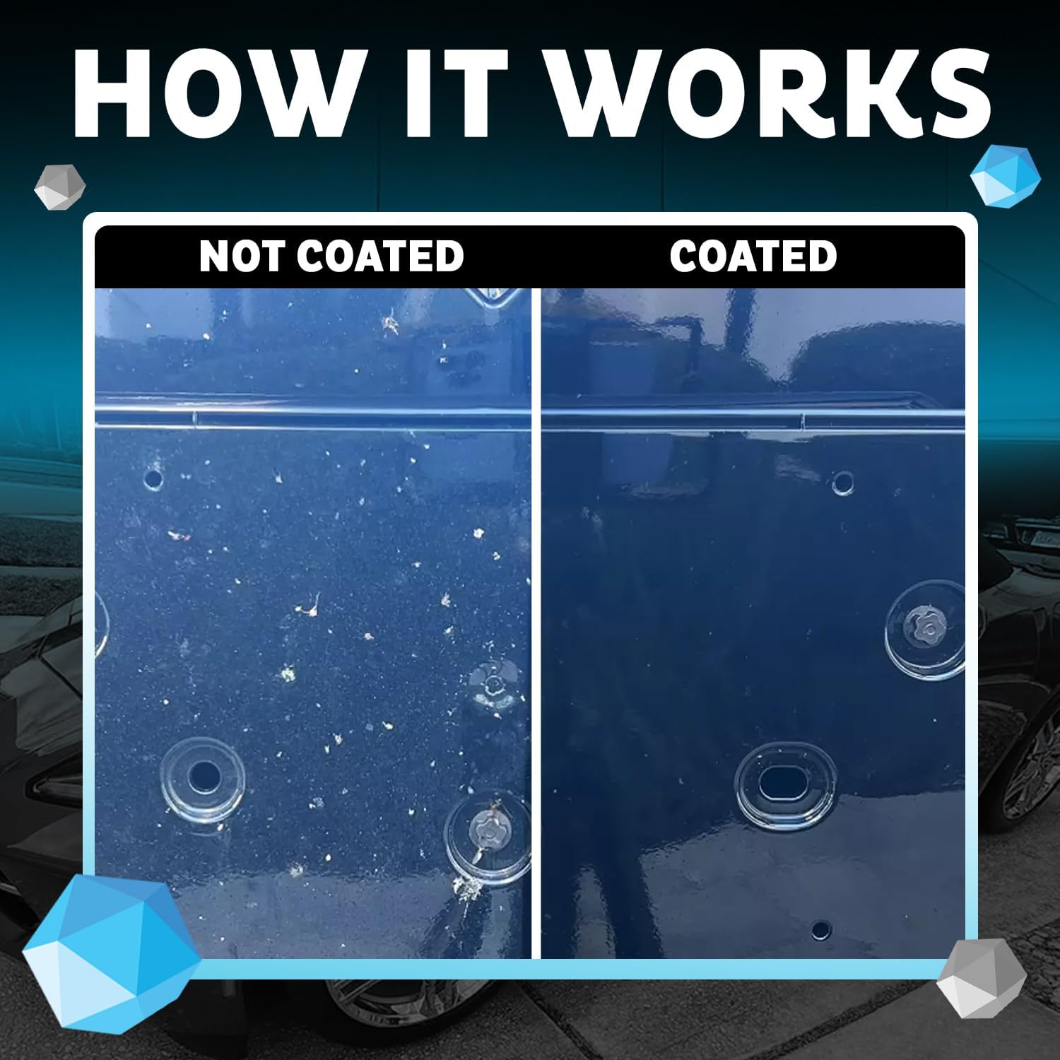 MAXLONE™ 20oz Car Spray with Triphene®: Infographics