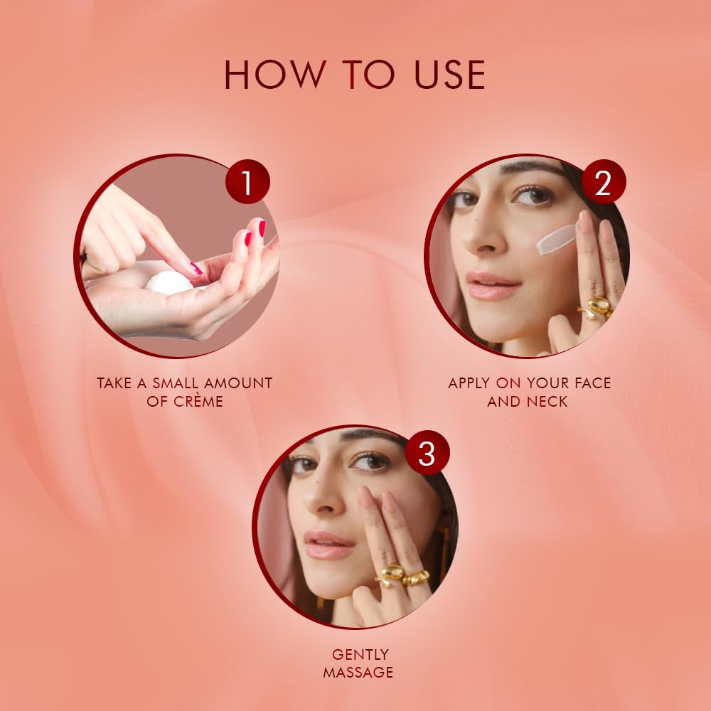 LAKMÉ Peach Milk Ceramide Lotion Moisturizer with SPF 24 & Hyaluronic for Intense…: How To Secondary Images