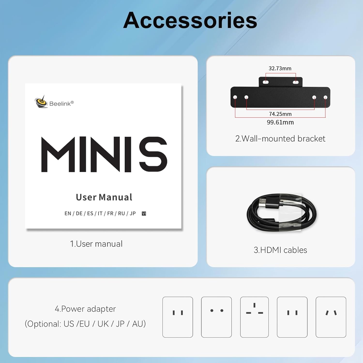 Beelink Mini S13 Mini PC: Inclusions Secondary Images