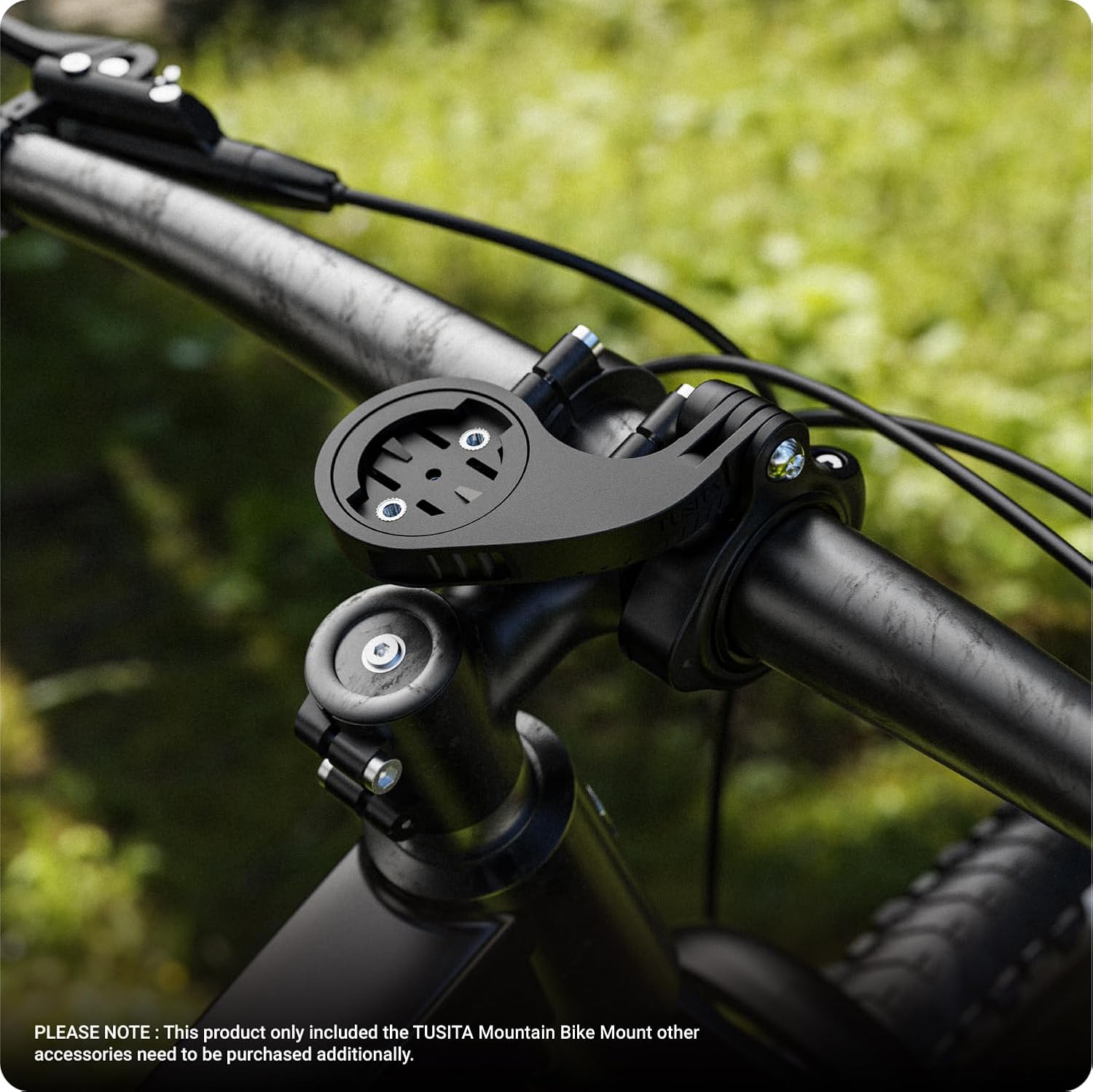 TUSITA 010-12563-02 Edge Mountain Bike Mount Compatible with Garmin Bike GPS Computer: Product Anatomy Secondary Images