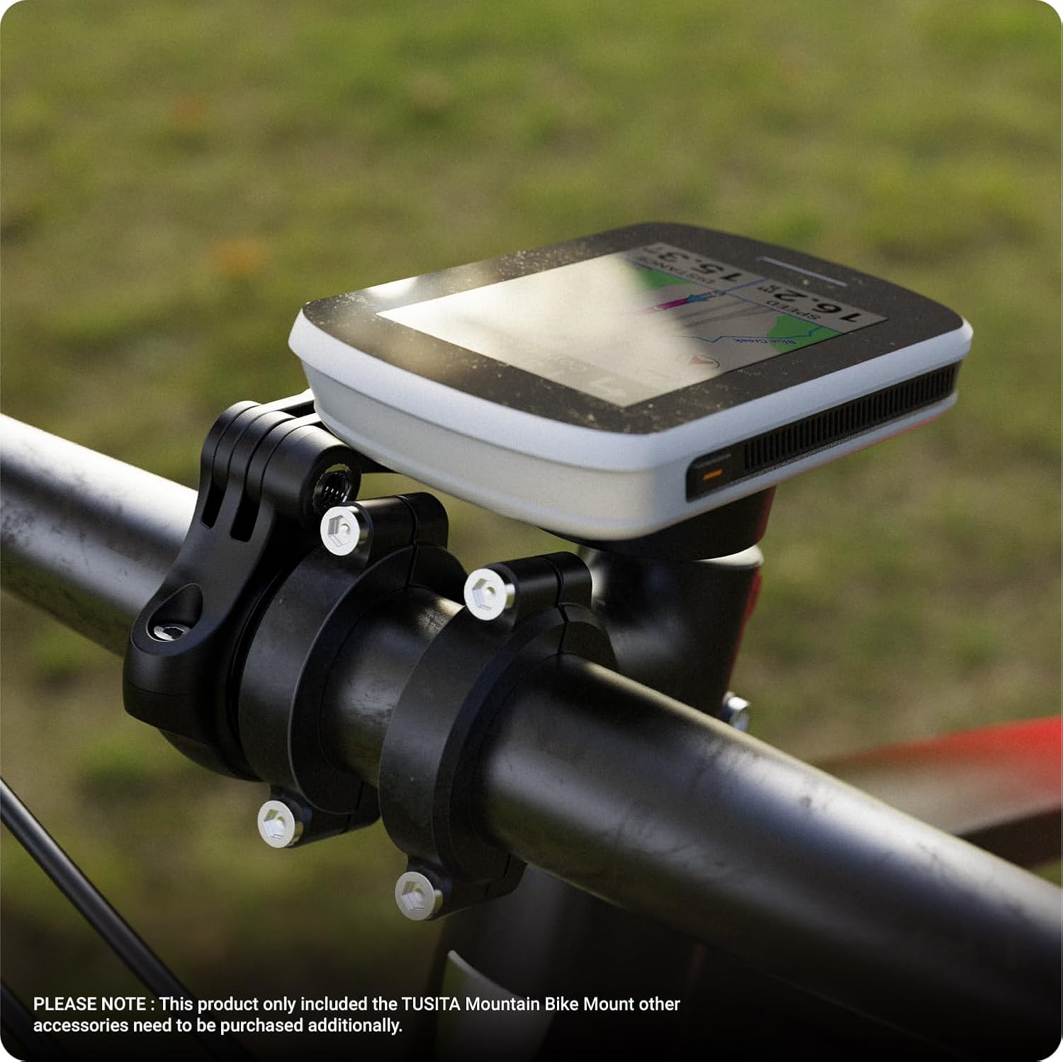 TUSITA 010-12563-02 Edge Mountain Bike Mount Compatible with Garmin Bike GPS Computer: Inclusions Secondary Images