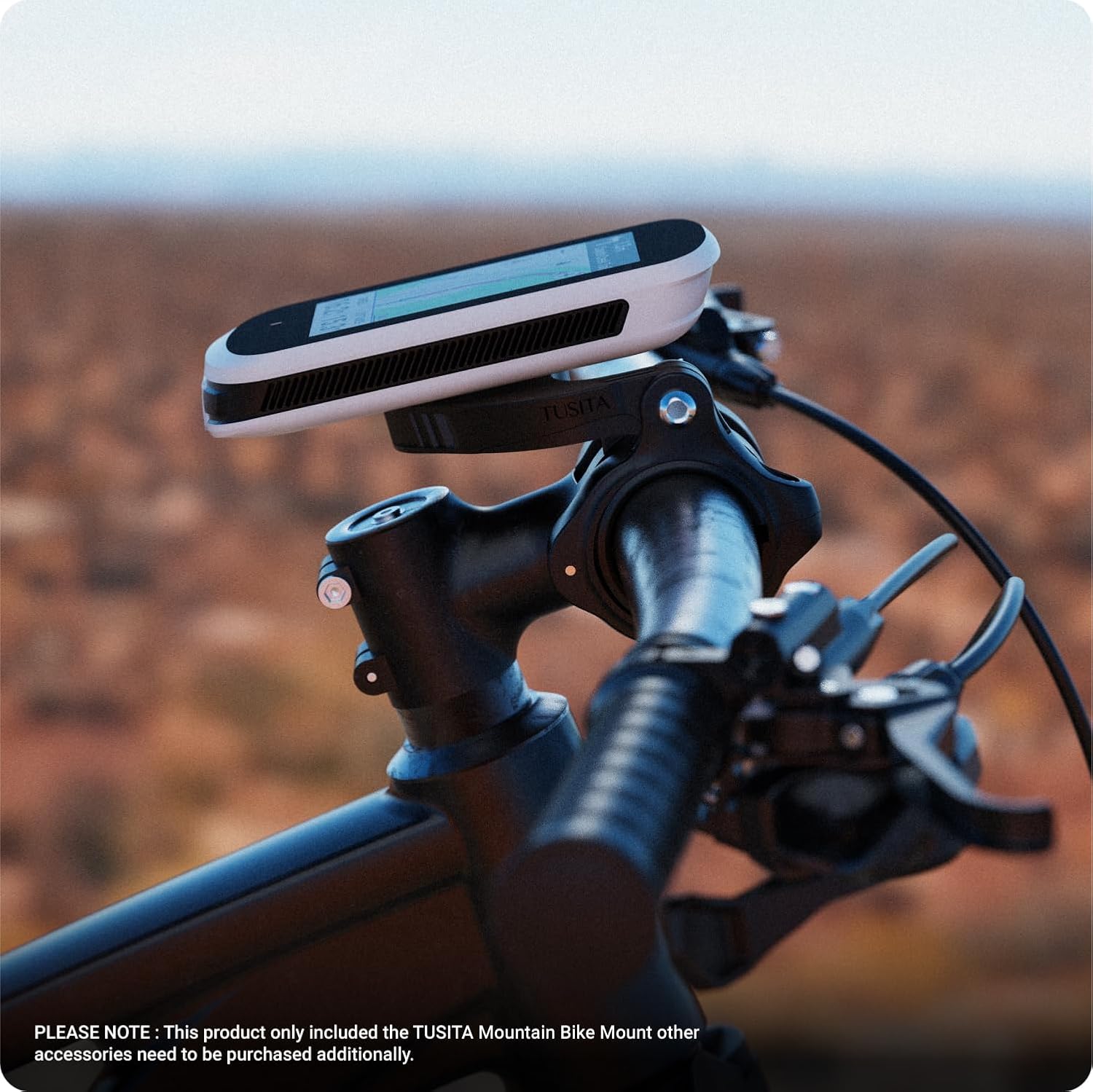 TUSITA 010-12563-02 Edge Mountain Bike Mount Compatible with Garmin Bike GPS Computer: Inclusions Secondary Images