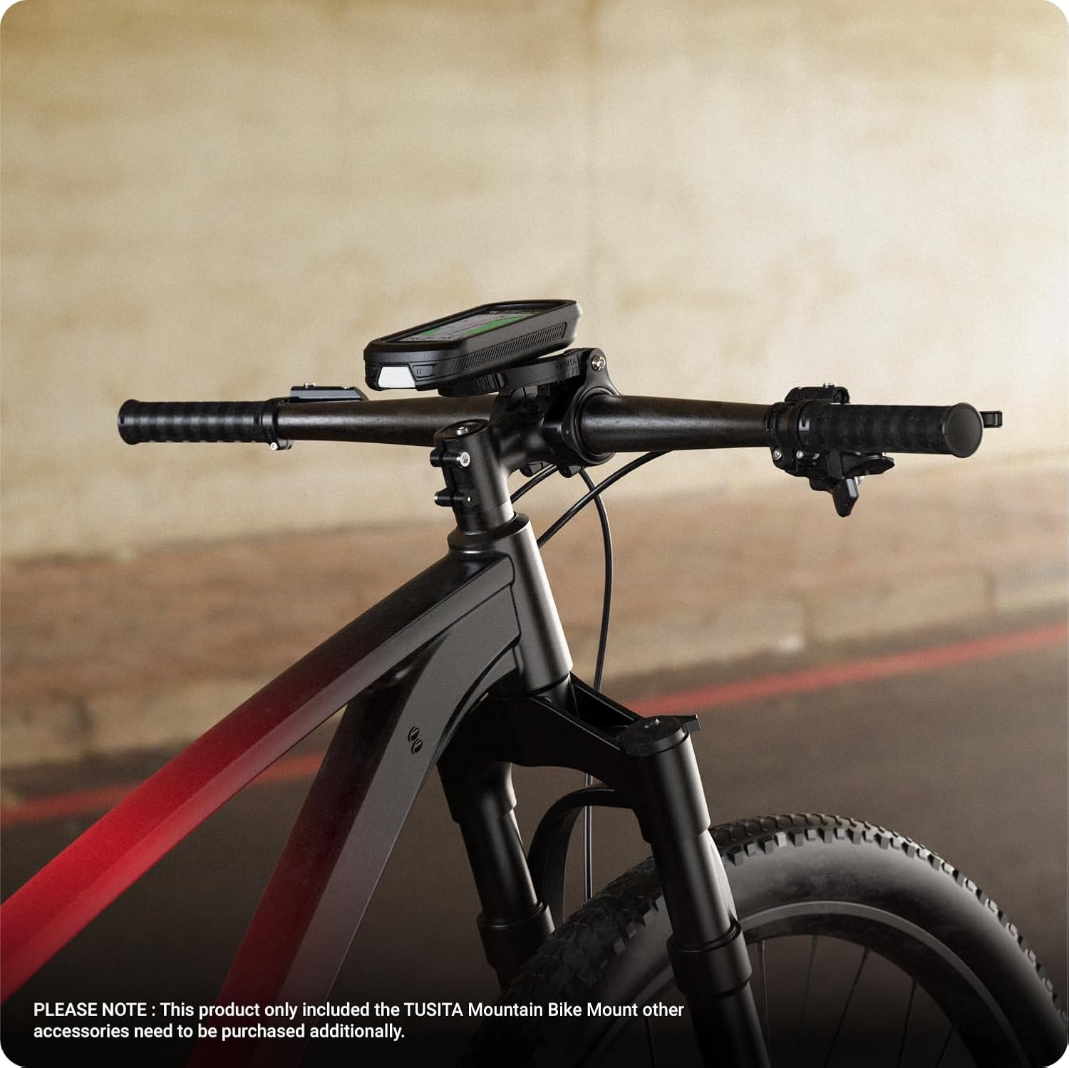TUSITA 010-12563-02 Edge Mountain Bike Mount Compatible with Garmin Bike GPS Computer: Inclusions Secondary Images