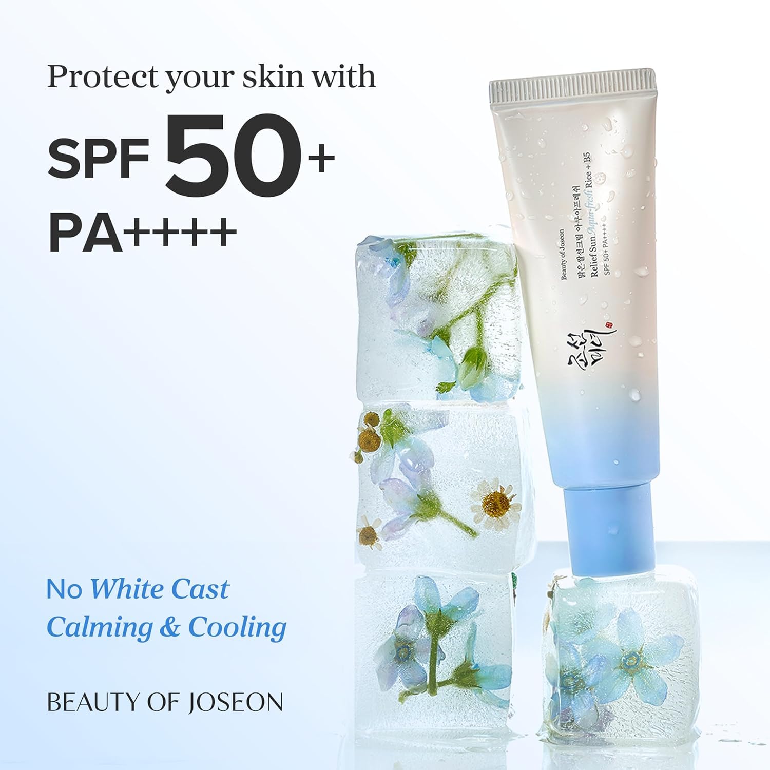 BEAUTY OF JOSEON Relief Sun Aqua-Fresh Rice + B5 SPF 50+ PA++++ (50 ml): Single Feature / Benefit Secondary Images