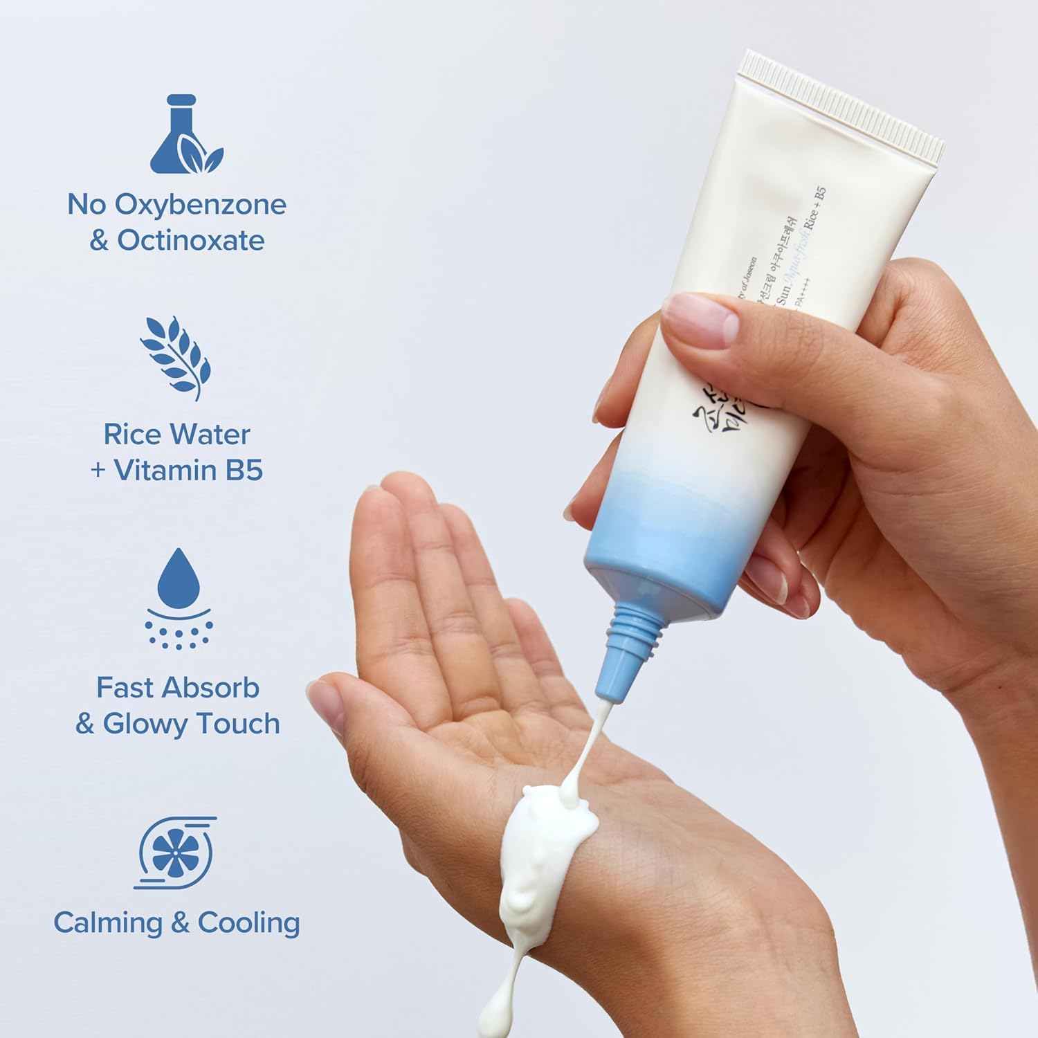 BEAUTY OF JOSEON Relief Sun Aqua-Fresh Rice + B5 SPF 50+ PA++++ (50 ml): Single Feature / Benefit Secondary Images