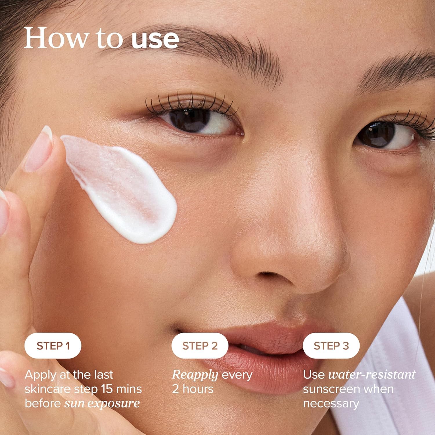 BEAUTY OF JOSEON Relief Sun Aqua-Fresh Rice + B5 SPF 50+ PA++++ (50 ml): How To Secondary Images