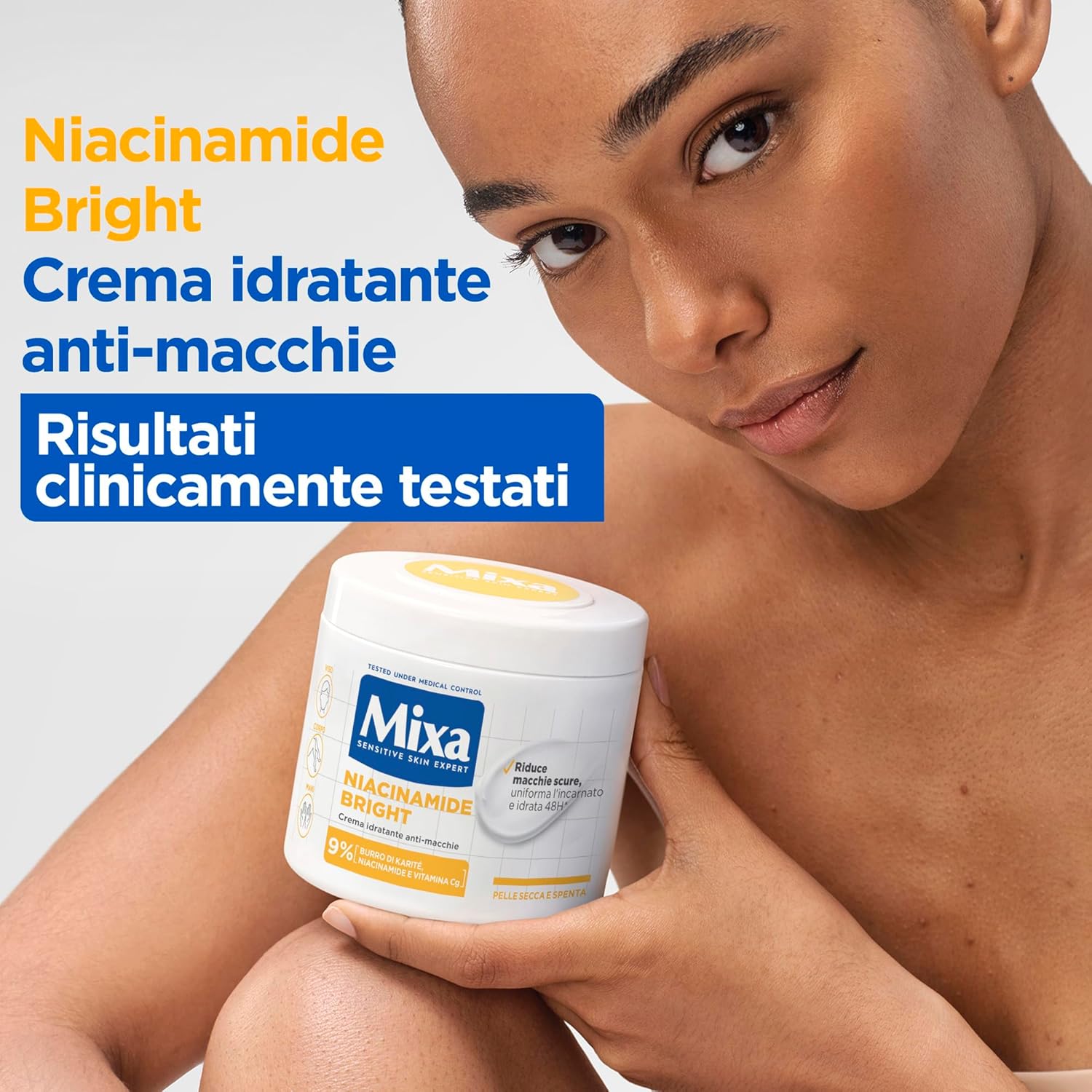 Mixa Anti-Stain Moisturising Cream for Dry and Dull Skin: Single Feature / Benefit Secondary Images