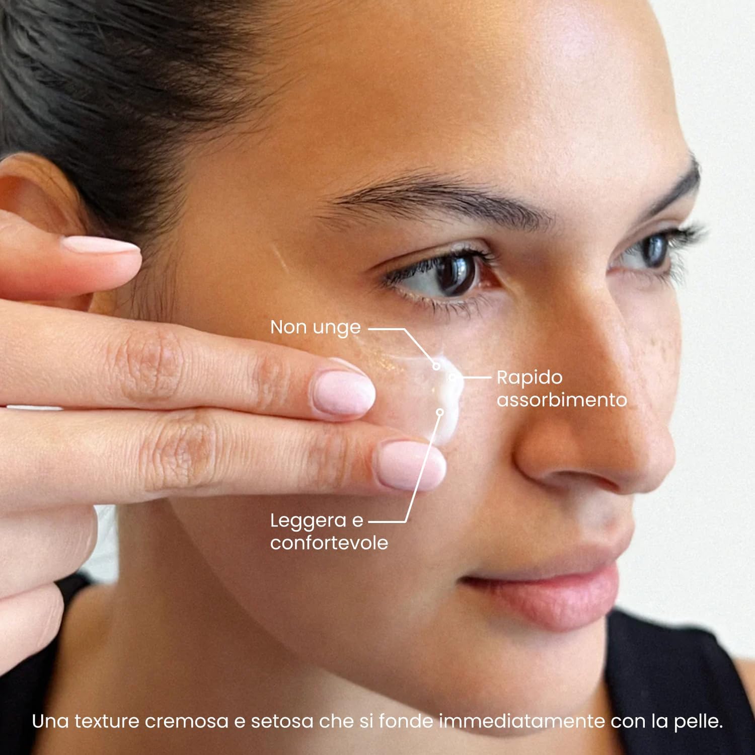 Anti-Wrinkle Face Cream Hyaluronic Acid with Retinol and Collagen: Product Anatomy Secondary Images
