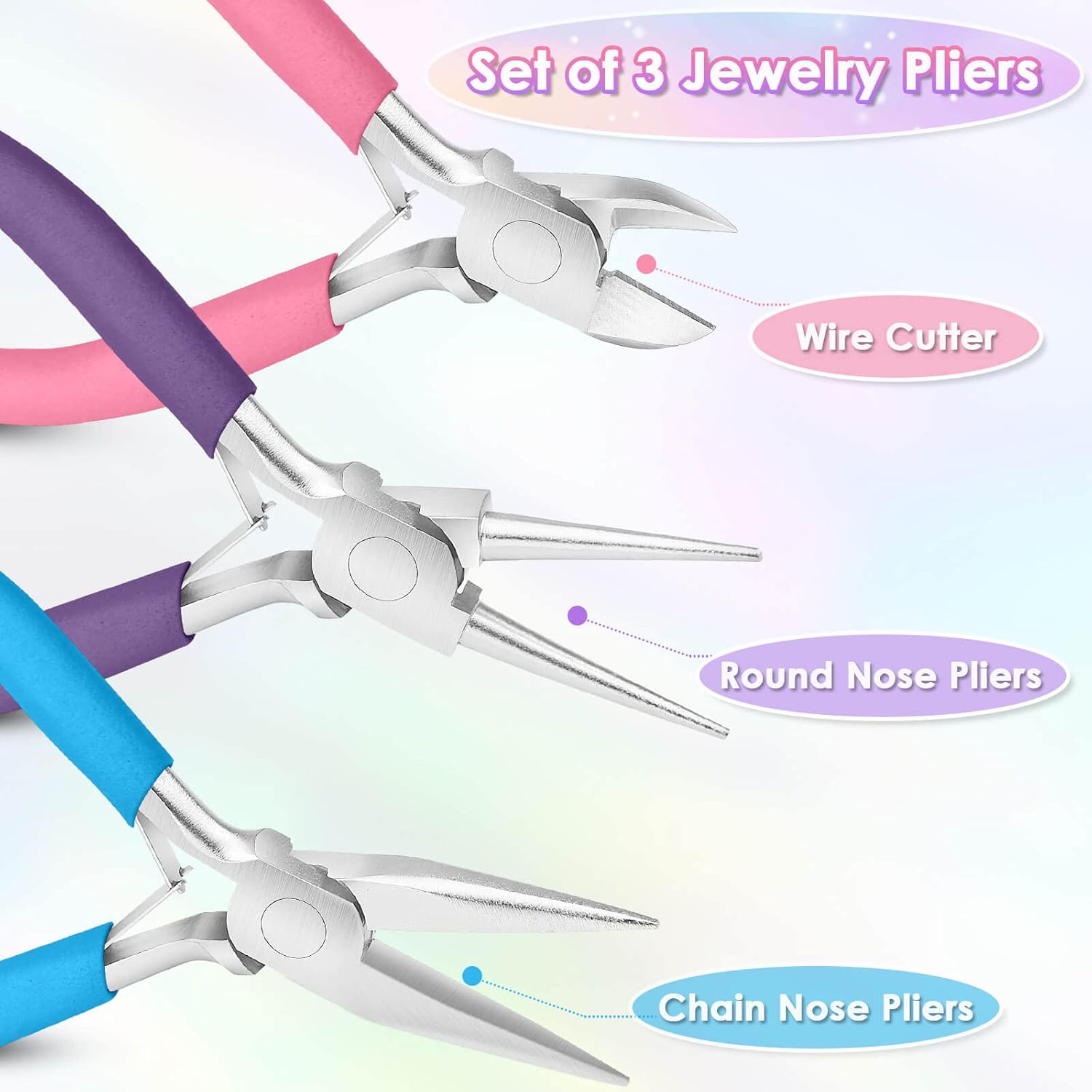 Jewelry Pliers Set: Product Anatomy Secondary Images