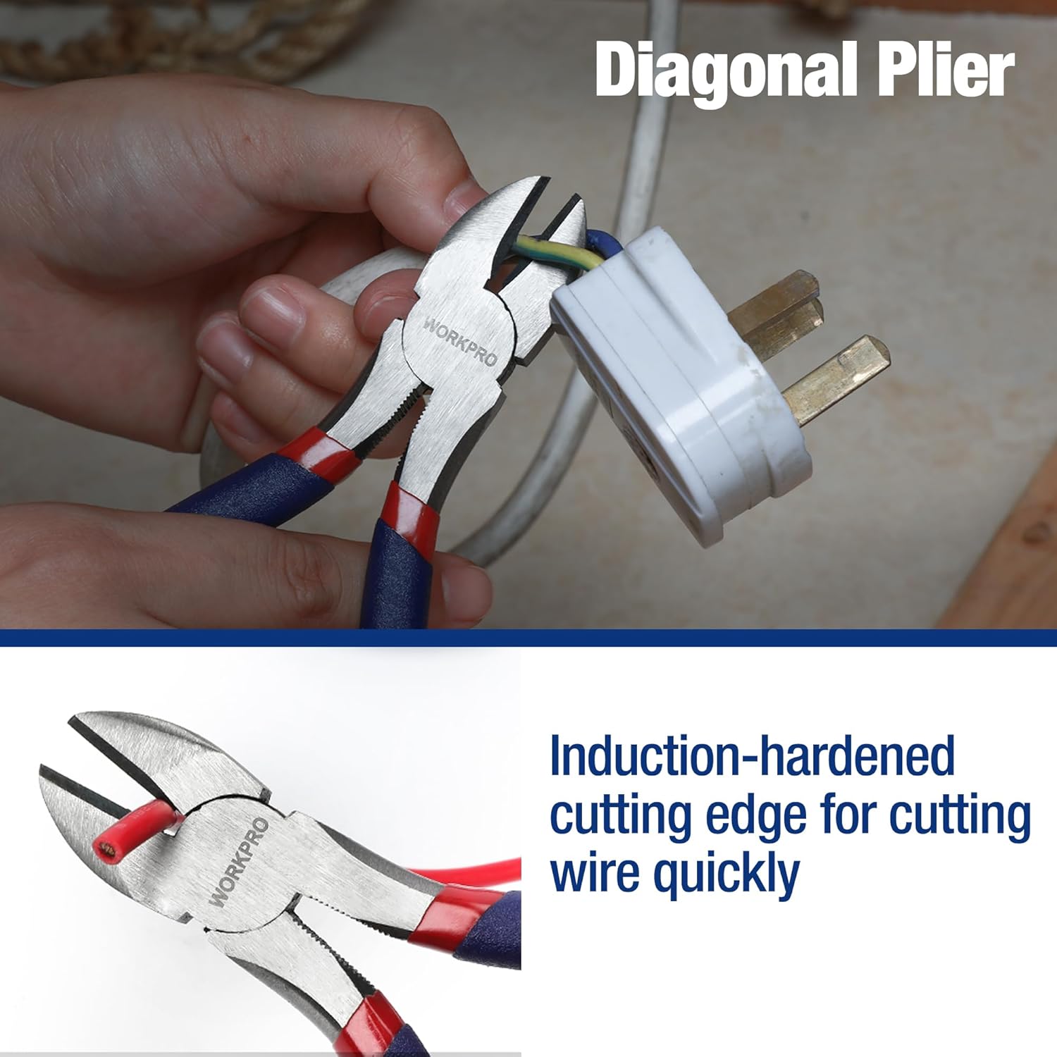 7-piece WORKPRO Pliers Set with Groove Joint: Single Feature / Benefit Secondary Images