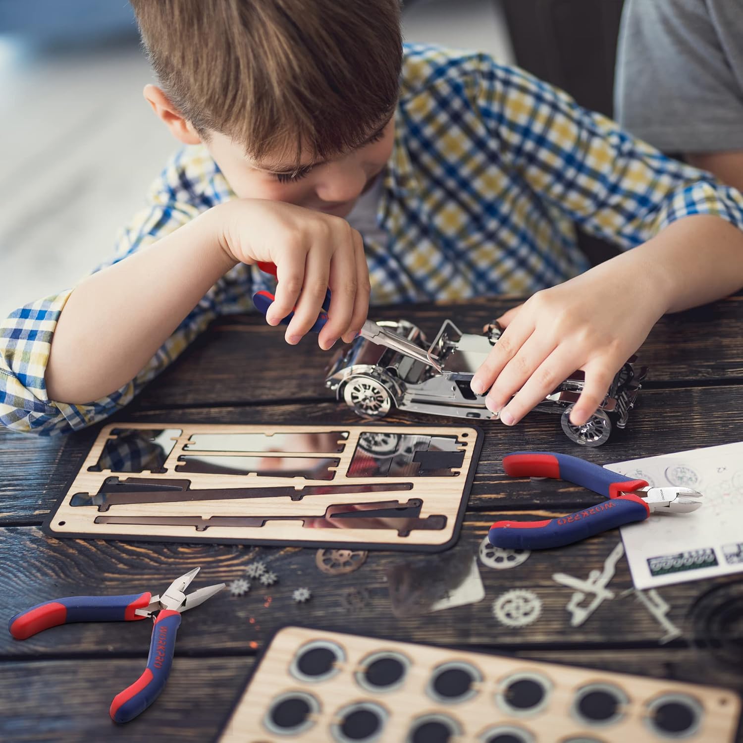 WORKPRO Mini Pliers Set: How To Secondary Images