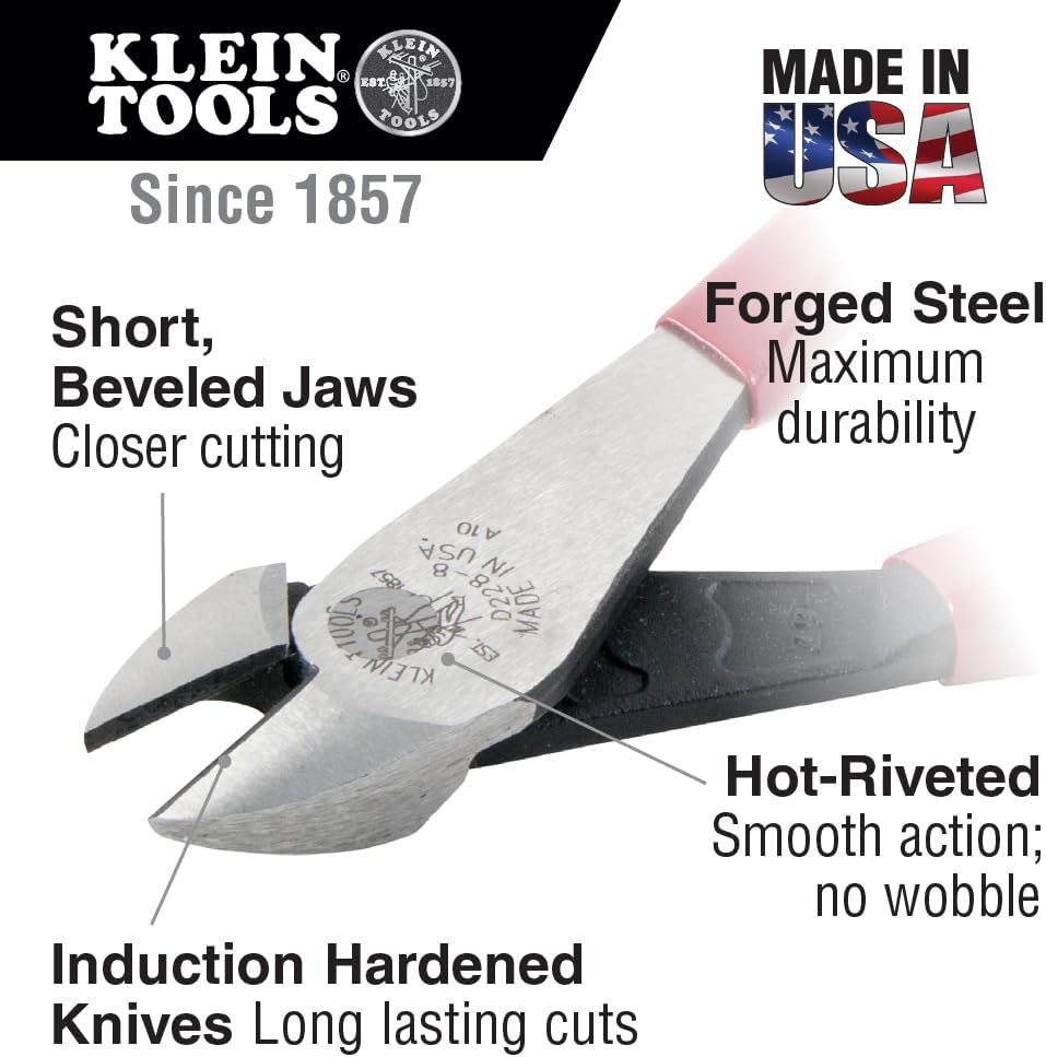 Infographics for Klein Tools 80020 Plier Set