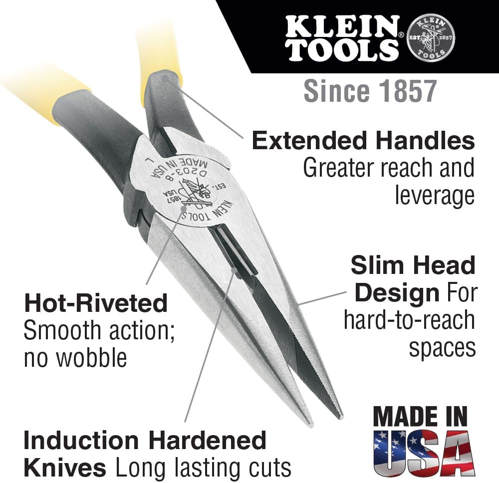 Infographics for Klein Tools 80020 Plier Set