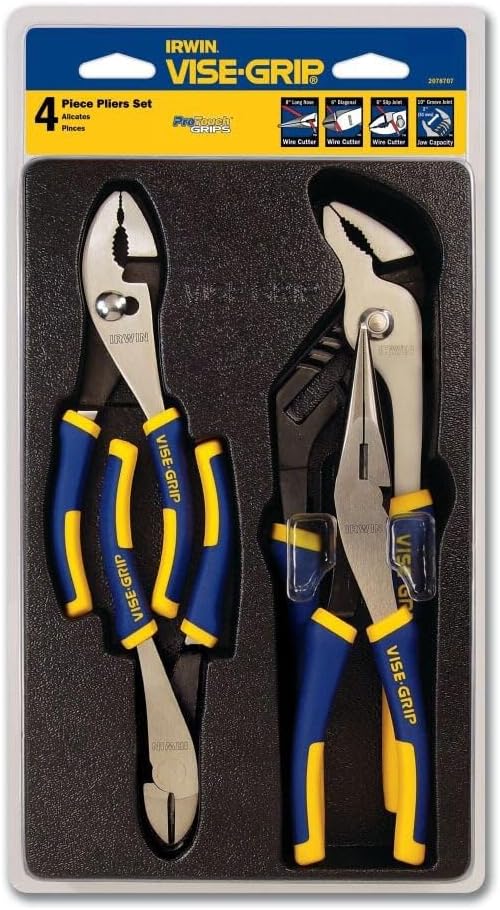 Infographics for IRWIN VISE-GRIP Pliers Set