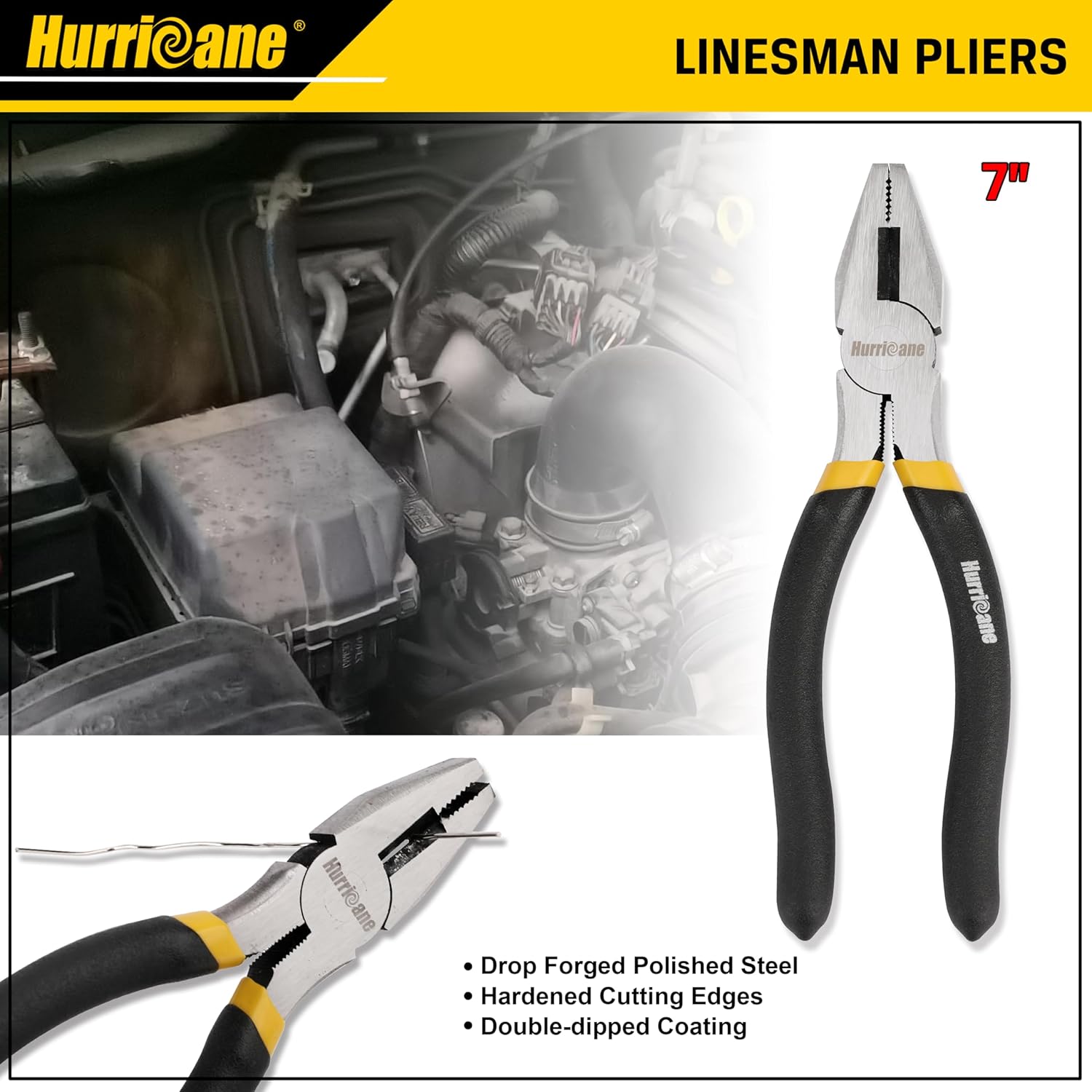 Infographics for HURRICANE 7-Piece Pliers Set