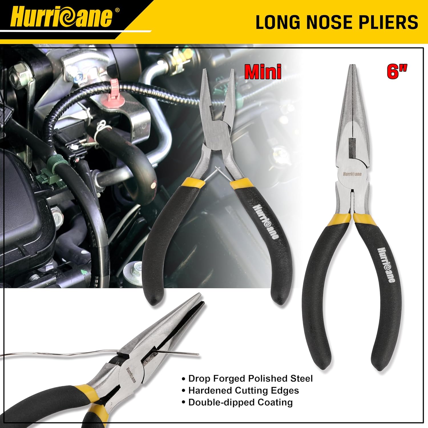Infographics for HURRICANE 7-Piece Pliers Set