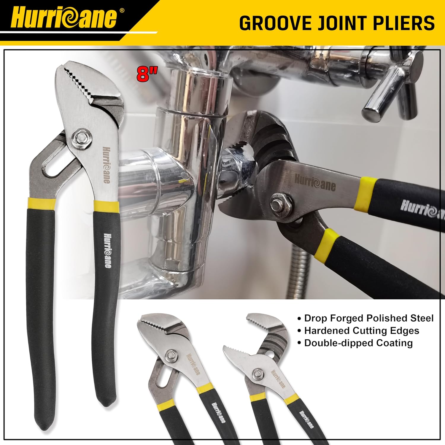 Infographics for HURRICANE 7-Piece Pliers Set