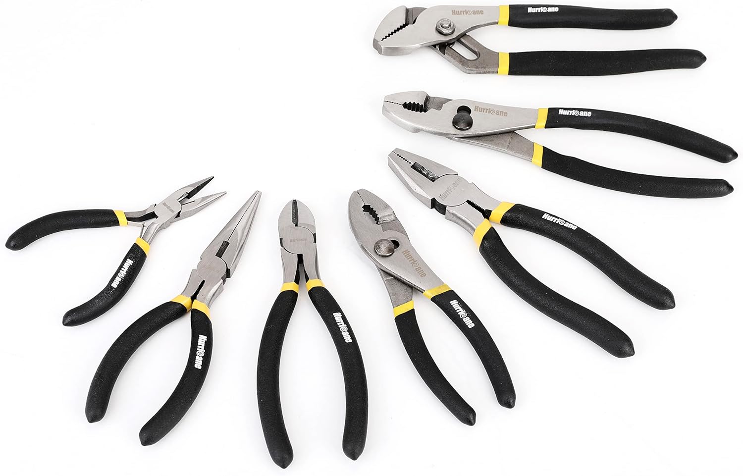 Infographics for HURRICANE 7-Piece Pliers Set