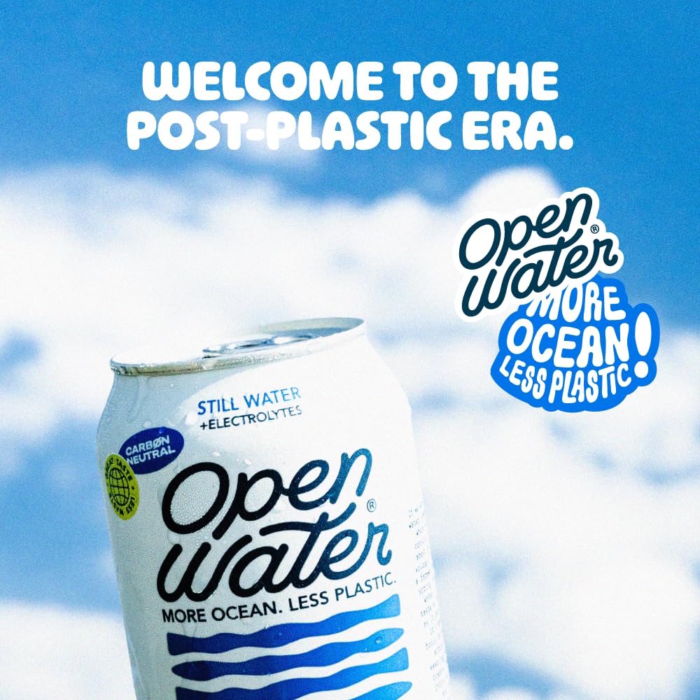 Infographics for Open Water Still 12oz Cans (4 Cases