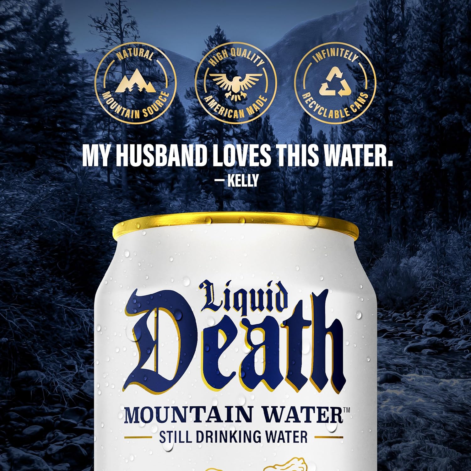 Infographics for Liquid Death