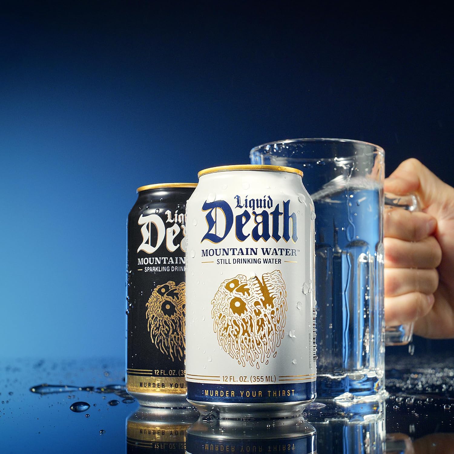 Infographics for Liquid Death