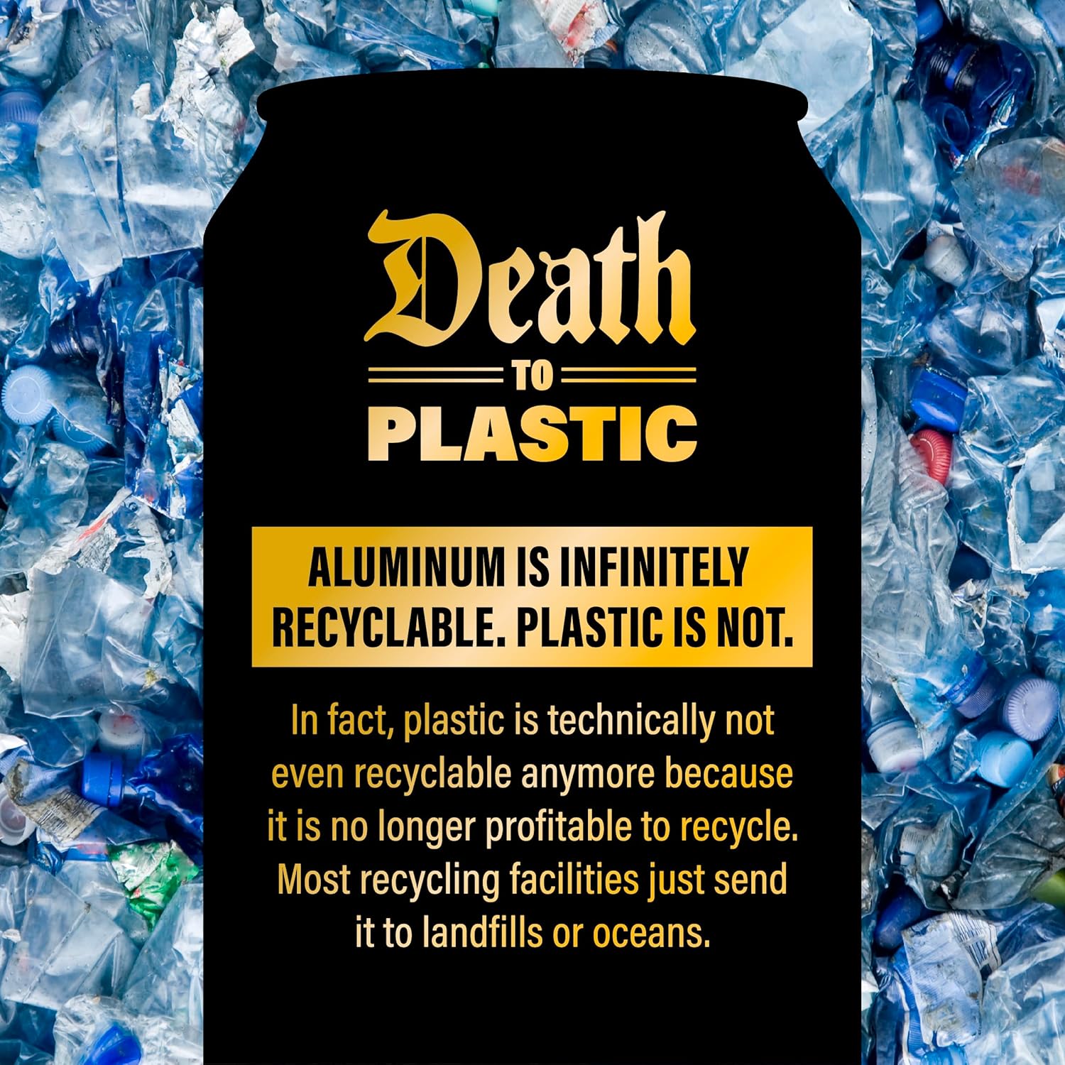 Infographics for Liquid Death