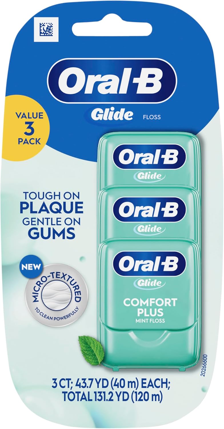 Infographics for Oral-B Glide Pro-Health Comfort Plus Floss