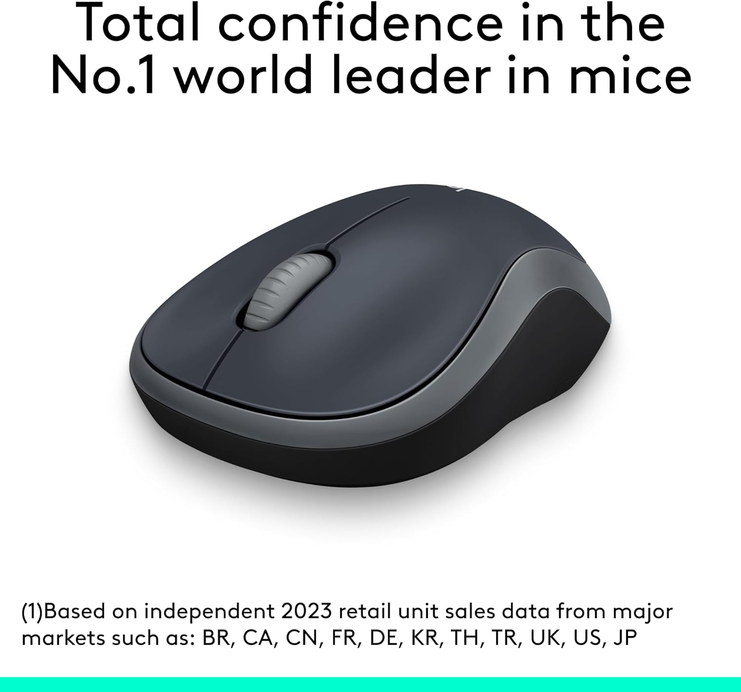 Reinforces the brand's position as the top global brand for computer mice.