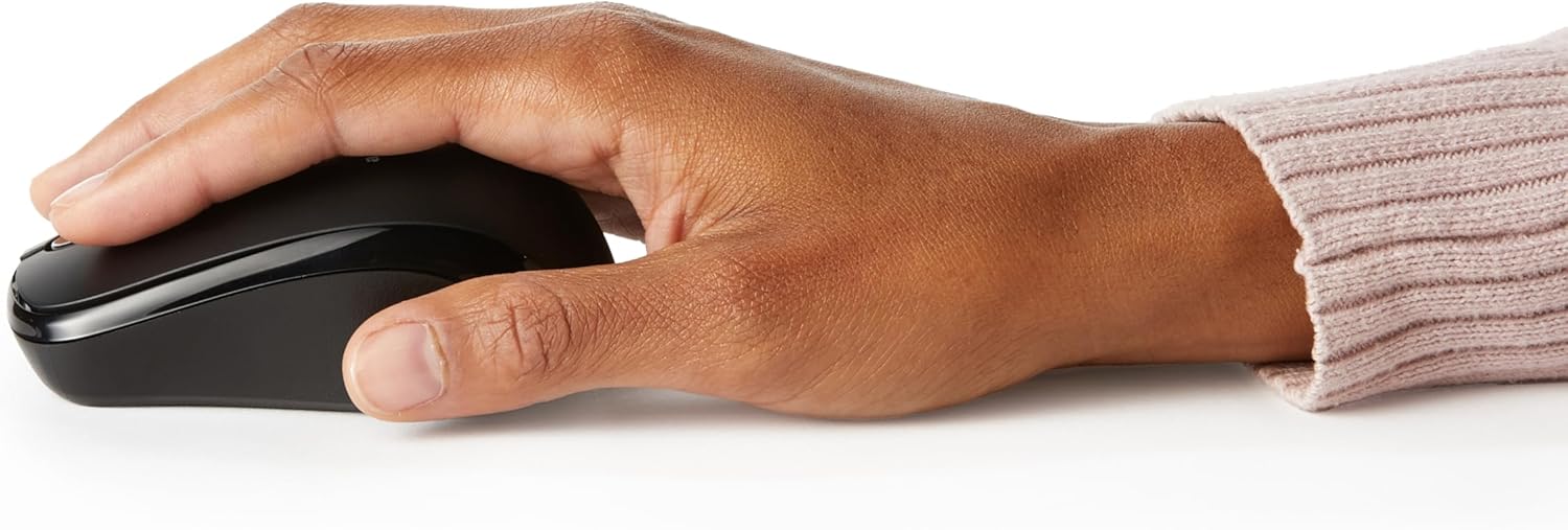 Shows the product being held in a real-world setting, highlighting its ergonomic and compact design for comfortable use.