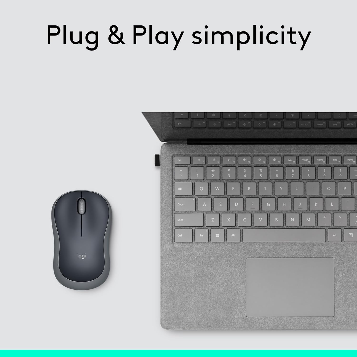 Highlights the product's plug-and-play simplicity and ease of setup for a seamless user experience.