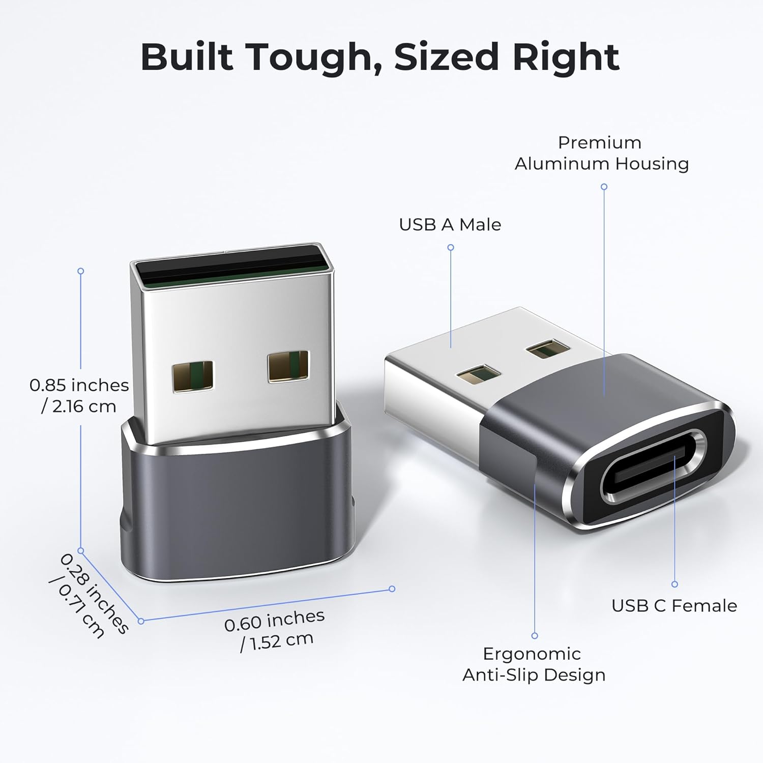 Provides the exact dimensions and size of the product to give shoppers a clear understanding of how large or small it is.