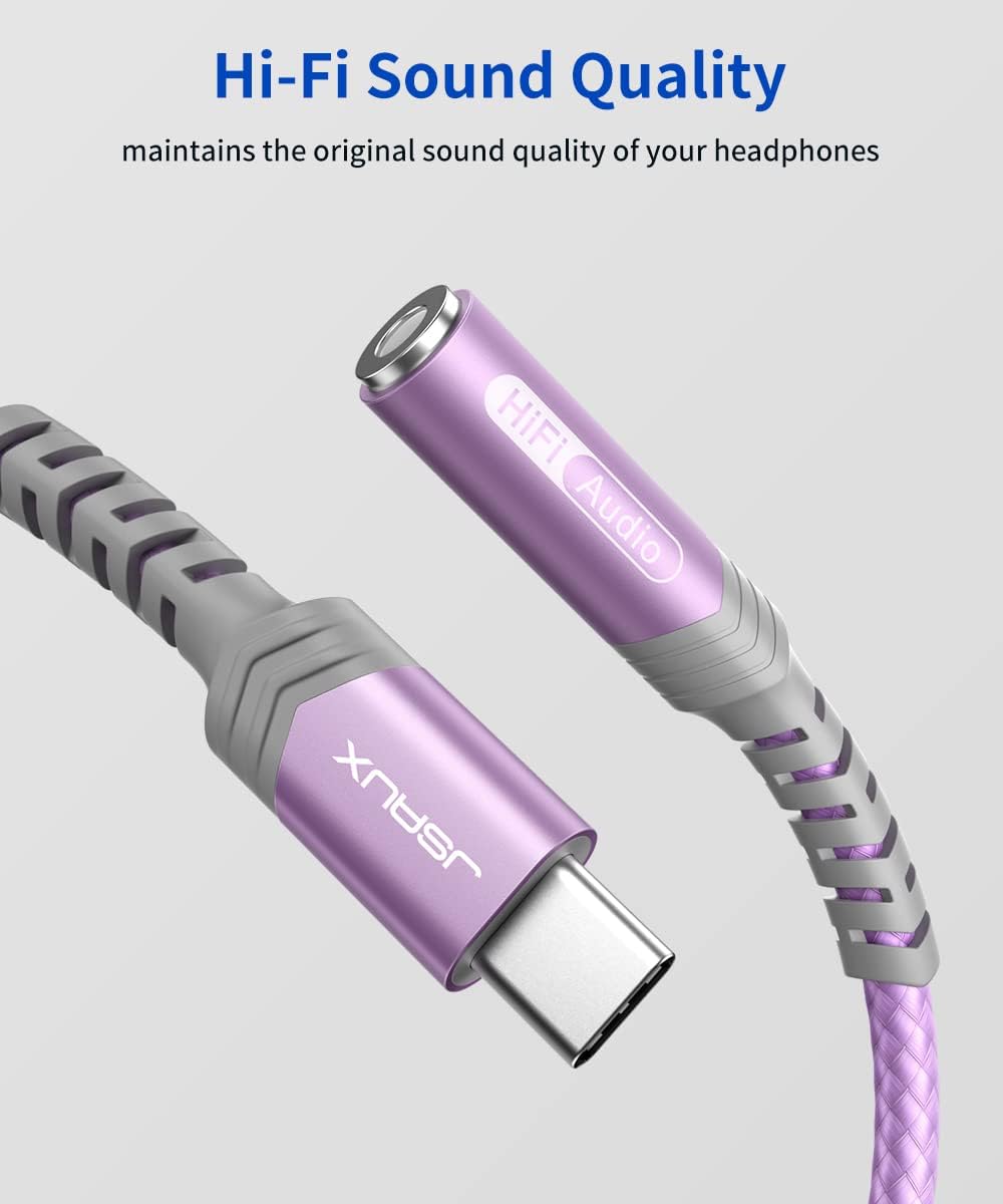 Highlights the product's ability to maintain the original sound quality of headphones, reassuring customers of its audio fidelity.