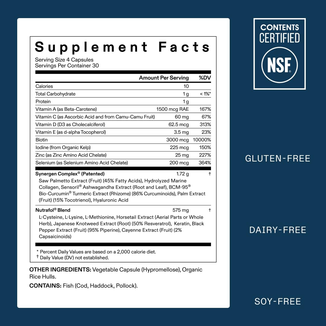 Provides detailed information about the product's contents, nutritional values, ingredients, and certifications to help customers make an informed purchase decision.