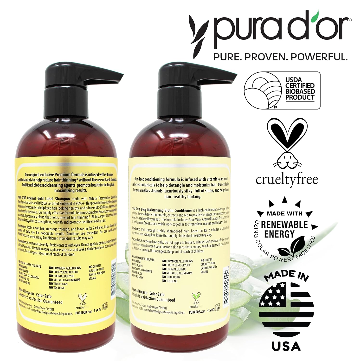 Highlights the product's safety certifications, ethical sourcing, and compatibility with various dietary and environmental concerns to reassure customers of its quality and responsibility.