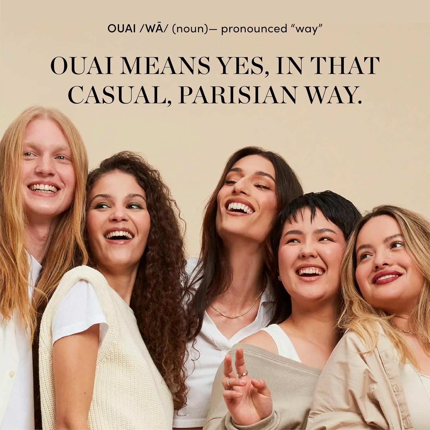 Conveys a relatable, authentic vibe with a candid group photo that feels natural and unpolished.
