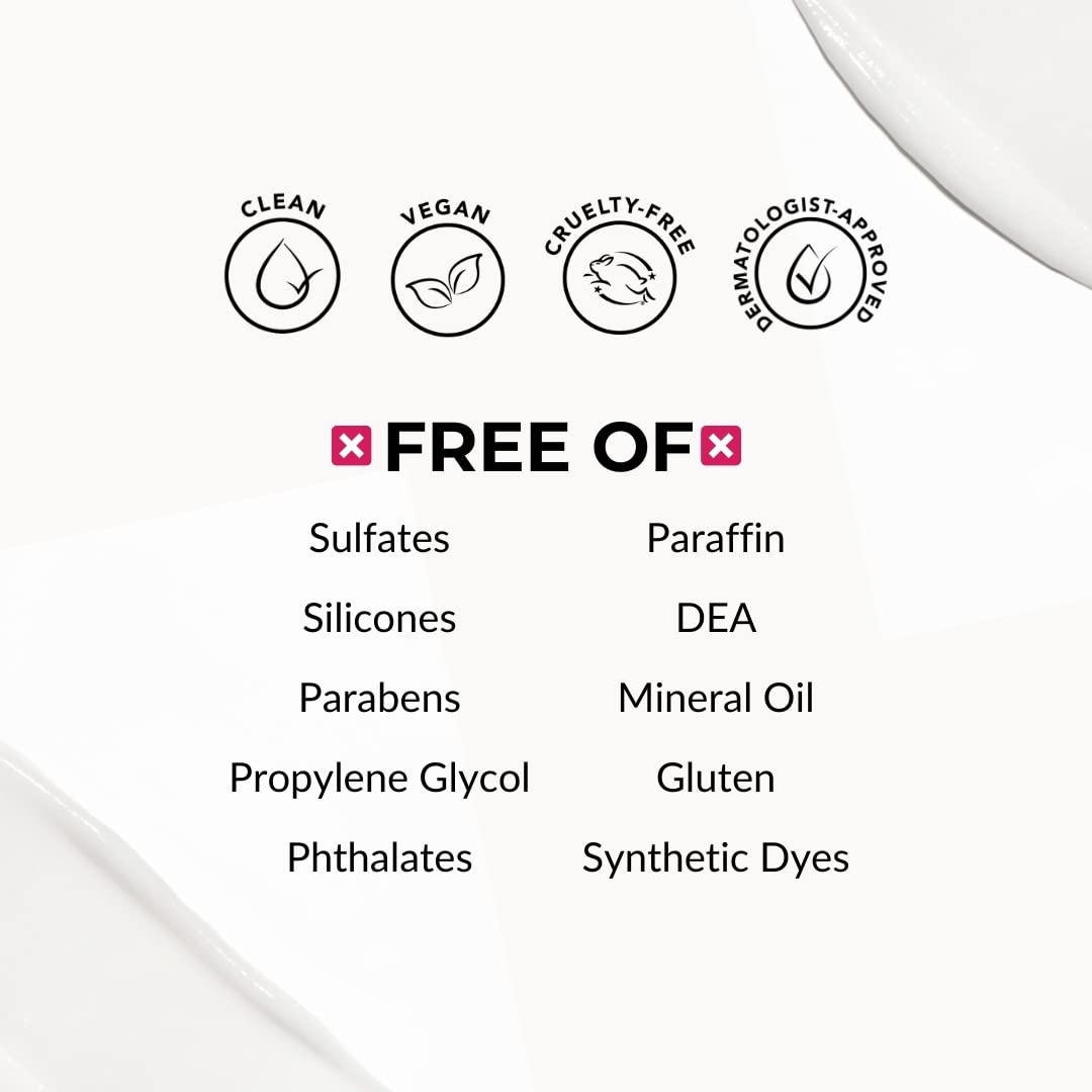 Highlights the product's clean, ethical, and skin-safe formulation to reassure customers about its safety and compatibility with various lifestyles and preferences.